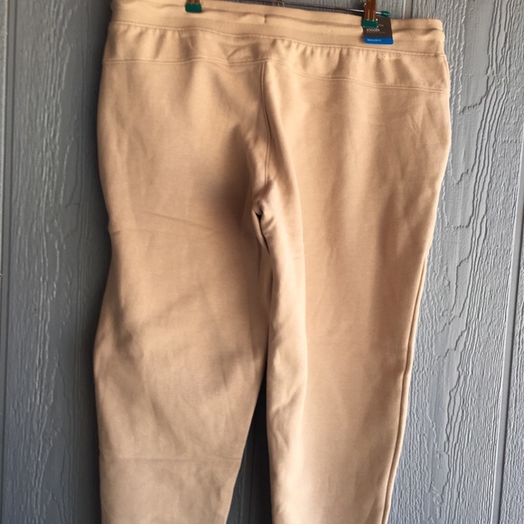 Columbia Taupe Logo Fleece Jogger NWT - Picture 2 of 10